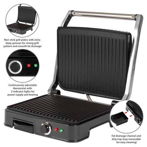 GRILLE VIANDE BOMANN 2000W KG2242CB