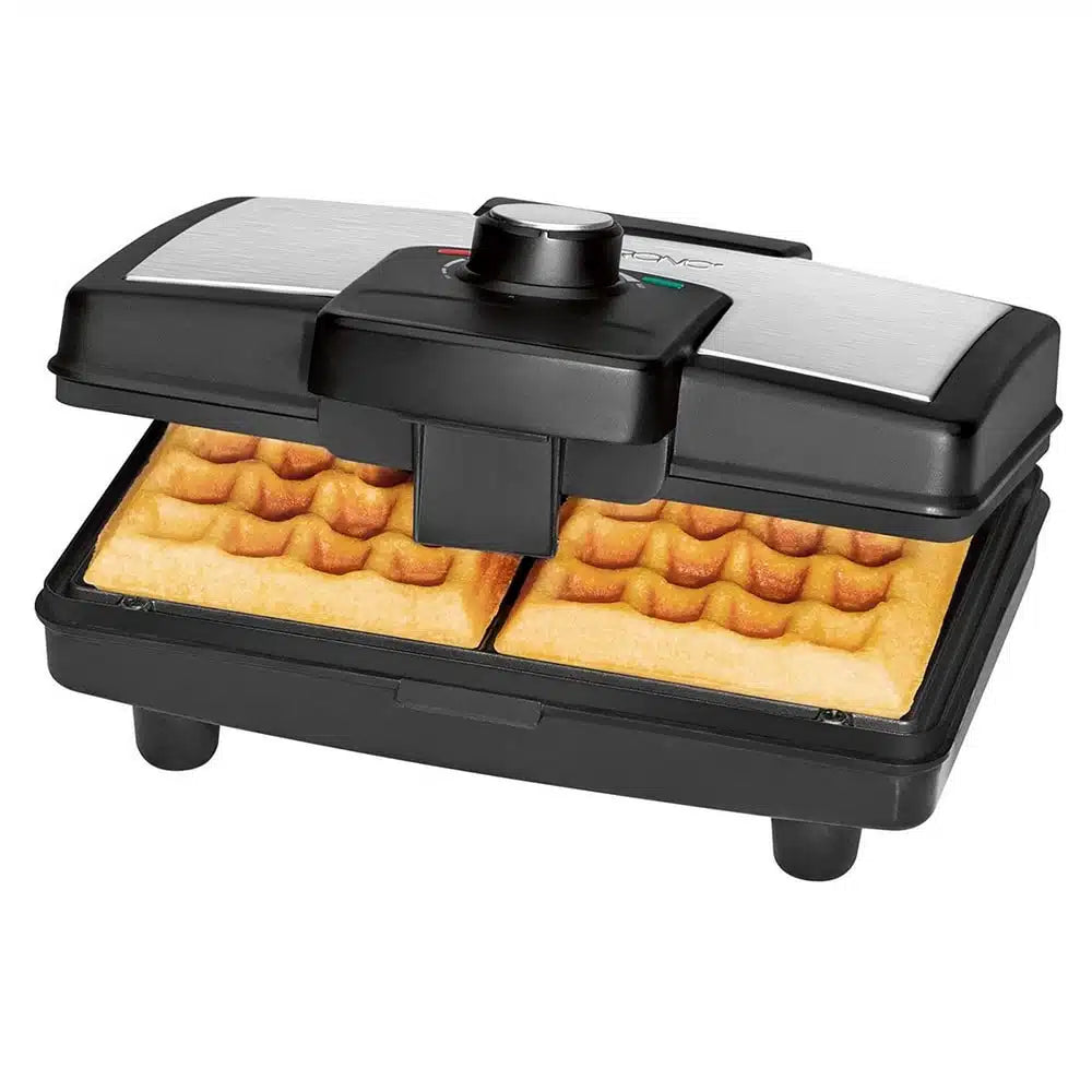 Gaufrier 800W CLATRONIC WA 3606 INOX