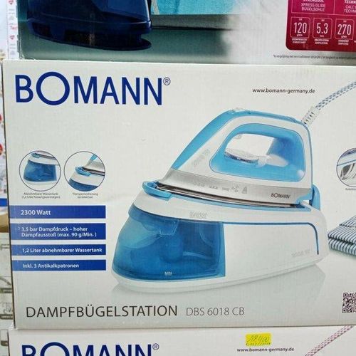 Bomann Centrale Vapeur 2300 Watts 1.2 litres 90 g/min - DBS6018CB