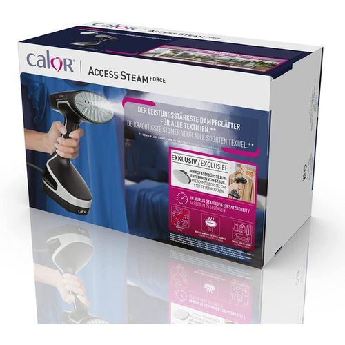 Calor Défroisseur portable, CL Vapeur puissante, Défroisse assainit dépoussière DT8230C0