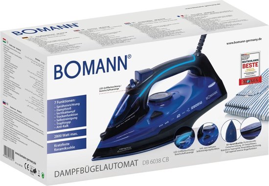 FER A REPASSER BOMANN DB6038CB