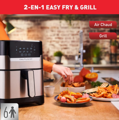 FRITEUSE MOULINEX AIR FRAYER 4.2L 1550W ez505d10
